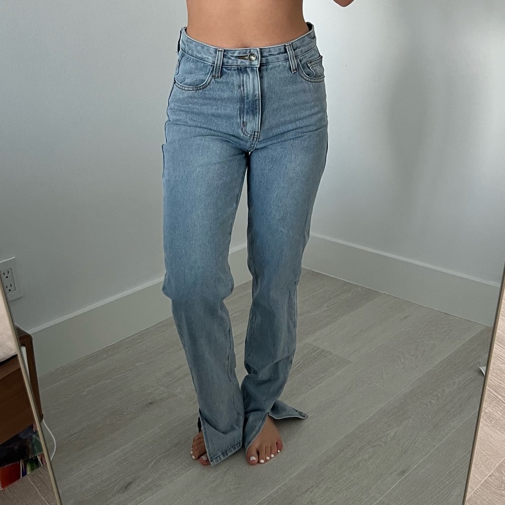 Lioness Split Hem Leg Jeans